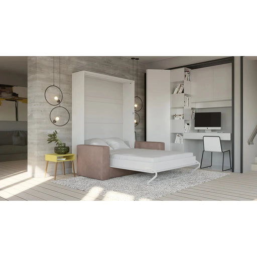 Maxima House Invento European Queen size Vertical Murphy Bed with a Sofa