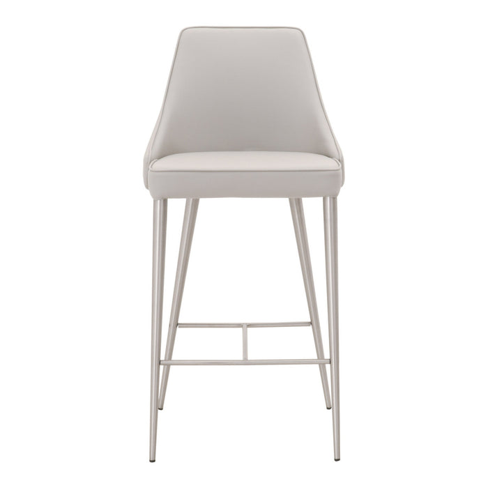 Essentials For Living Meridian Ivy Counter Stool 1618CS.SYN.LGRY