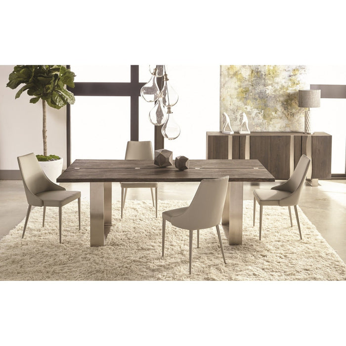 Essentials For Living Meridian Ivy Dining Chair, Set of 2 1618.SYN.LGRY