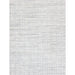 Pasargad Home Slate Collection Hand-Loomed Ivory/Blue Bsilk & Wool Area Rug- 9' 0" X 12' 0" pbfe-03 9x12
