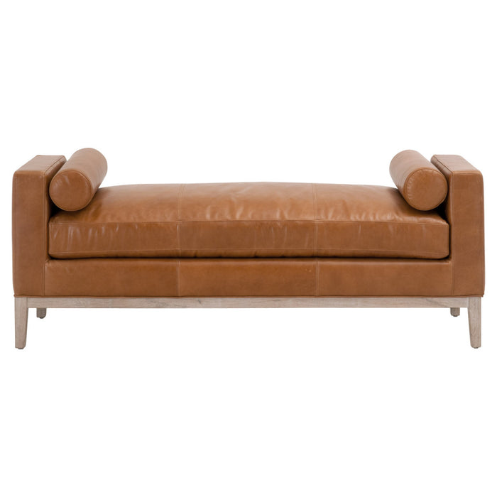 Essentials For Living Stitch & Hand - Dining & Bedroom Keaton Upholstered Bench 6700.WHBRN/NG
