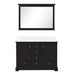 Lexora Home Dukes Bath Vanity with Carrara Marble Countertop