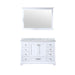 Lexora Home Dukes Bath Vanity with Carrara Marble Countertop