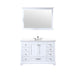 Lexora Home Dukes Bath Vanity with White Quartz Countertop