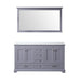 Lexora Home Dukes Bath Vanity with Cultured Marble Countertop