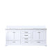 Lexora Home Dukes Bath Vanity with White Quartz Countertop