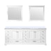 Lexora Home Dukes Bath Vanity with White Quartz Countertop