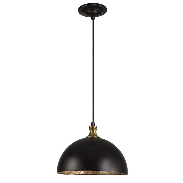 Uttermost Placuna 1 Light Bronze Pendant 22028