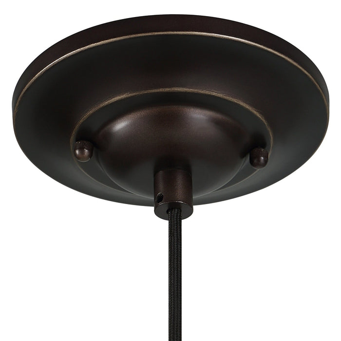 Uttermost Placuna 1 Light Bronze Pendant 22028
