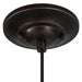 Uttermost Placuna 1 Light Bronze Pendant 22028