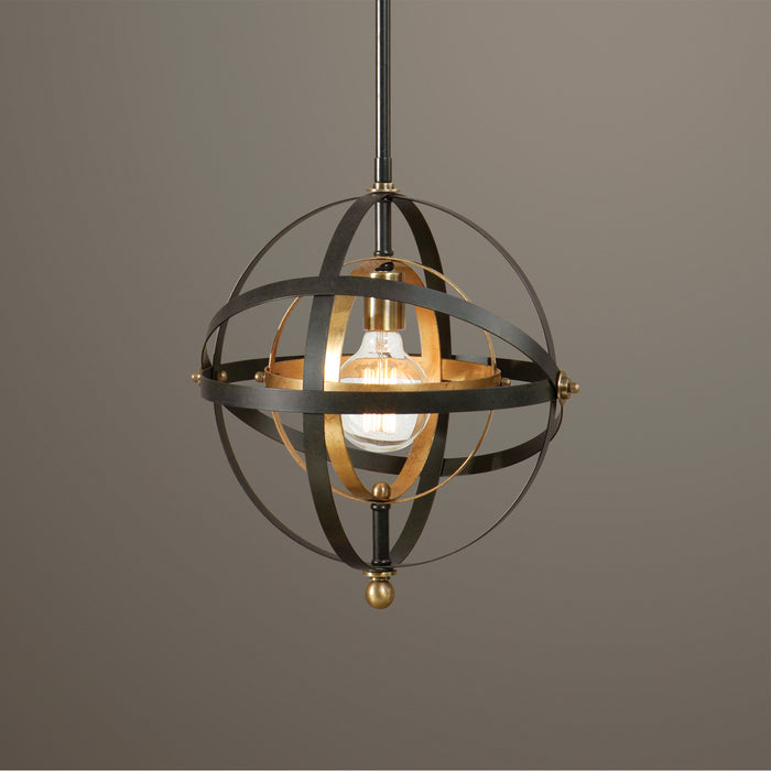 Uttermost Rondure 1 Light Sphere Mini Pendant 22039