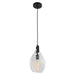 Uttermost Campester 1 Light Watered Glass Mini Pendant 22049