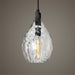 Uttermost Campester 1 Light Watered Glass Mini Pendant 22049