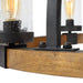 Uttermost Atwood 8 Light Wagon Wheel Pendant 22133