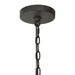 Uttermost Atwood 8 Light Wagon Wheel Pendant 22133