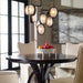 Uttermost Maxin Dark Bronze 9 Light Chandelier 21317