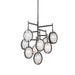 Uttermost Maxin Dark Bronze 9 Light Chandelier 21317