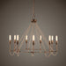 Uttermost Lyndhurst Industrial 9 Light Chandelier 21321