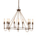 Uttermost Lyndhurst Industrial 9 Light Chandelier 21321