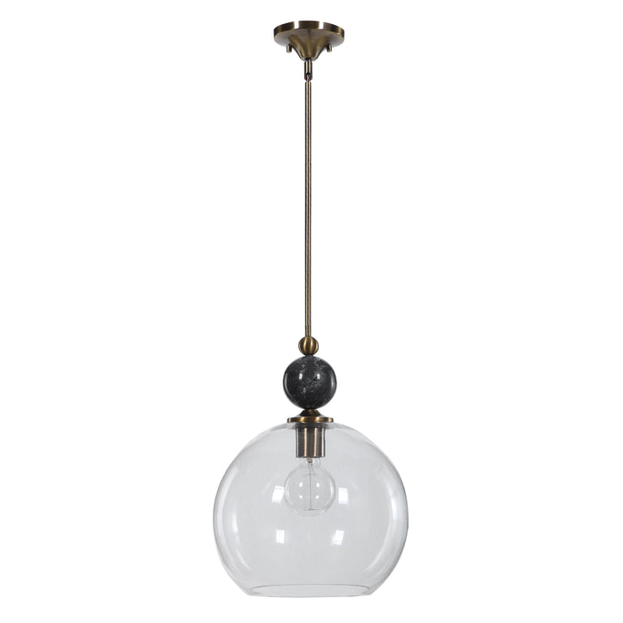 Uttermost Mendota 1 Light Glass Pendant 22176