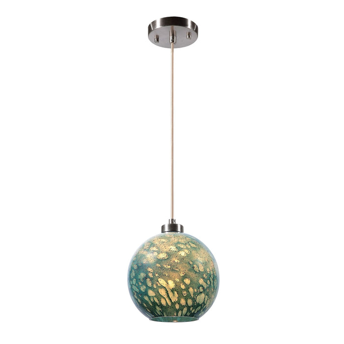 Uttermost Gemblue1 Light Mini Pendant 22198