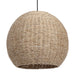 Uttermost Seagrass 1 Light Dome Pendant 21536