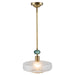 Uttermost Giovane Antique Brass 1 Light Pendant 21563