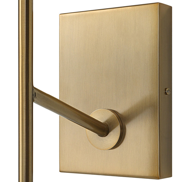 Uttermost Telesto 1 Light Brass Sconce 22553
