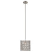 Uttermost Pendleton 1 Light Nickel Pendant 21569