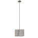 Uttermost Pendleton 1 Light Nickel Pendant 21569