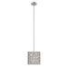 Uttermost Pendleton 1 Light Nickel Pendant 21569