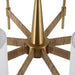 Uttermost Lautoka Rattan 8 Light Chandelier 21372