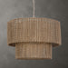 Uttermost Biswas Woven Jute 1 Light Pendant 21595