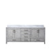 Lexora Home Jacques Bath Vanity with Carrara Marble Countertop