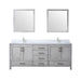 Lexora Home Jacques Bath Vanity with White Quartz Countertop