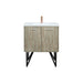 Lexora Home Lancy Bath Vanity with Cultured Marble Countertop