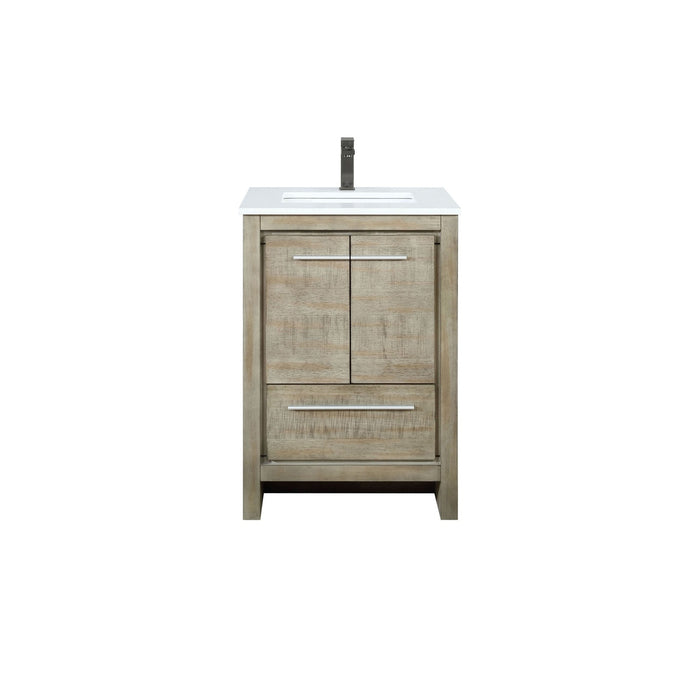 Lexora Home Lafarre Bath Vanity with Cultured Marble Countertop