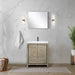 Lexora Home Lafarre Bath Vanity with White Quartz Countertop
