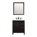 Lexora Home Marsyas Bath Vanity with White Quartz Countertop