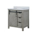 Lexora Home Marsyas Bath Vanity with Cultured Marble Countertop