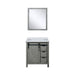 Lexora Home Marsyas Bath Vanity with Cultured Marble Countertop