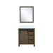 Lexora Home Marsyas Bath Vanity with Cultured Marble Countertop