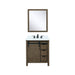 Lexora Home Marsyas Bath Vanity with Cultured Marble Countertop