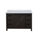 Lexora Home Marsyas Bath Vanity with Cultured Marble Countertop