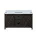 Lexora Home Marsyas Bath Vanity with Cultured Marble Countertop