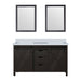 Lexora Home Marsyas Bath Vanity with White Quartz Countertop