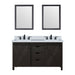 Lexora Home Marsyas Bath Vanity with White Quartz Countertop