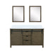 Lexora Home Marsyas Bath Vanity with Cultured Marble Countertop