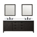 Lexora Home Marsyas Bath Vanity with Cultured Marble Countertop