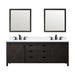 Lexora Home Marsyas Bath Vanity with White Quartz Countertop